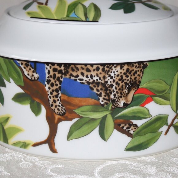 Mikasa Amazon Lidded Casserole Dish | Vintage Lidded Vegetable Bowl - Picture 2 of 7